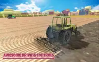 Real Tractor Farming Simulator 18 Harvesting Game Screen Shot 1