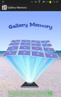 Foto Gallery Memory Game - Multiplayer Screen Shot 0