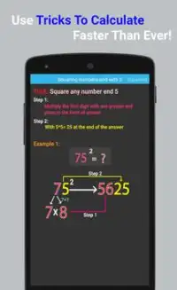 MathTrix: Math Test & Tricks Screen Shot 7