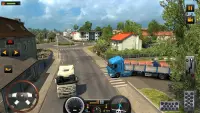 Pengangkutan dunia 3d: trak kargo utama 2020 Screen Shot 1