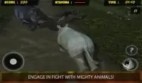 Angry Wild Rhino Attack 3D Screen Shot 15