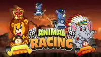 Animals Race - Car Racing 3D Screen Shot 0