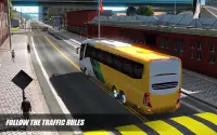 Treinador motorista colina ônibus simulador 3d Screen Shot 0