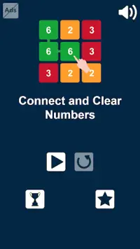 Connect n Clear Numbers: Match 3 Numbers Game Screen Shot 0