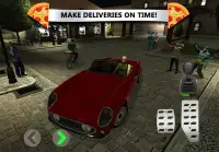 Pizza Delivery: Driving Simula Screen Shot 2