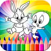 Coloring looney go new babies