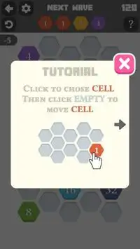 Hexagon Cell Connect Screen Shot 3