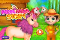 Pony juegos de granja historia Screen Shot 0