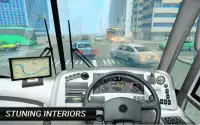 City Driving Bus Driving Simulator 2019: Modern Screen Shot 1