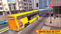 Euro Coach Bus Fahren 2018: Stadtautobahnen Screen Shot 8