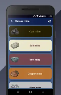 Simulador minero: minería, artesanía y comercio Screen Shot 0