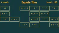 Equate - Tile Matching Math Game Screen Shot 6