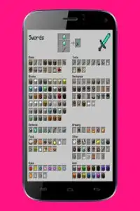 Crafting Guide Minecraft Table Screen Shot 1