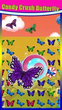Pink Butterfly Crush : World Candy 2018 Screen Shot 3