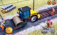 インドの列車トラックの建設：列車のゲーム2019 Screen Shot 2