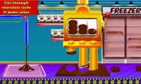 चॉकलेट सिक्का कारखाना: पैसे कैंडी बनाने खेलों Screen Shot 2