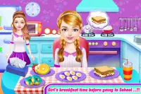 Twins Sisters Girls School First Day in Classroom Screen Shot 6