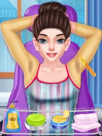 Королевская принцесса макияж салон игры девочек Screen Shot 5