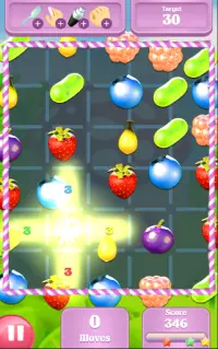 🍒Berry Crush Fruit Farm Smash - Ultimate Match 3 Screen Shot 6
