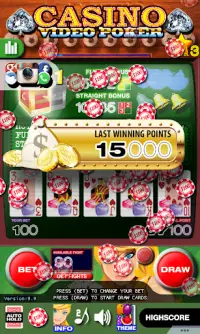 Casino Video Poker Screen Shot 7