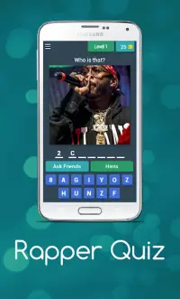 Rapper Quiz Screen Shot 0