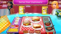 Minha gestão de restaurante de comida: jogo de his Screen Shot 2