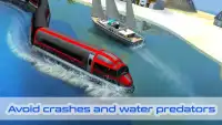Water Train Driving Simulator Screen Shot 2