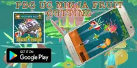 Free UC Ninja Fruit Cutting Game, & Royal Pass 15  Screen Shot 1