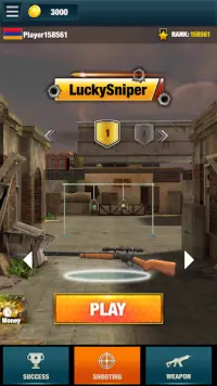 Money Sniper- Fun Sniper Shooting Game Screen Shot 1
