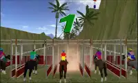 Virtual Wild Horse Racing Jump Screen Shot 5