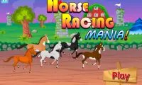 Horse Racing Mania - Girl game Screen Shot 0