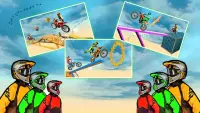 bike stunt real impossible tracks 3d Screen Shot 0