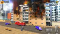 Real Strażak Rescue Sim 3D: Emergency Driver Screen Shot 5