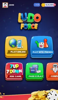 Ludo Force - Online Ludo Games Screen Shot 1