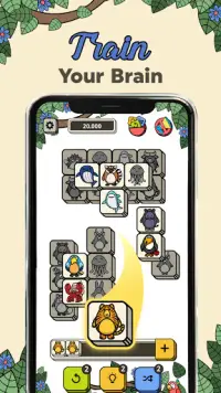 3Tile Connect Animal Matching - Mahjong Screen Shot 1