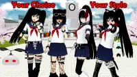 SchoolGirl AI 3D Anime Sandbox Screen Shot 0