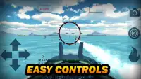 USA Air Jet Fighter F18 Warrior: Plane Fight 2017 Screen Shot 3