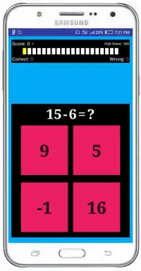 Maths Quiz,  Math Game Screen Shot 4