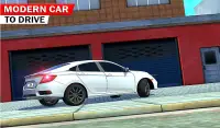 Grand City Car Driver: Civic Car Driving Simulator Screen Shot 1