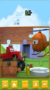 Alex The Monster Truck : The Jigsaw Puzzle Game Screen Shot 2