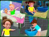 Little Baby Home Alone : Kids Fun & Care Game 3D Screen Shot 9