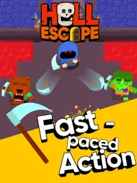 Hell escape - fast action infernal battles Screen Shot 8