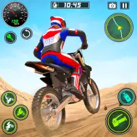 Moto Bike Stunt - レース バイクゲーム Screen Shot 1