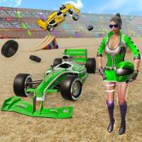 Formula Car Derby Demolition Crash Stunts 2020