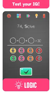 Math Puzzles Logic Games Screen Shot 0