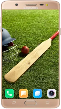 Cricket Bat and Ball Wallpaper Best HD Screen Shot 5