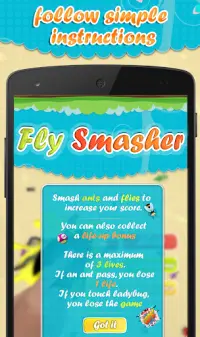 Fly Smasher Screen Shot 1