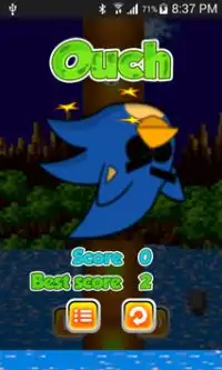 Flappy Angry Sonic Bird Screen Shot 2