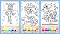 Coloring for girls and women Screen Shot 7