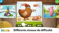 Jeux de puzzle pour les enfants de 3, 4, 5 ans Screen Shot 1